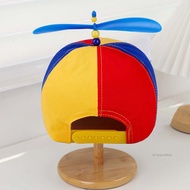 Propeller Helicopter Hat Cute Baseball Hat Snapback Clown Costume Cap for Leisure Sunscreen Hats 5LA