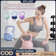 Big Fit Life 4/6/8kg Soft Kettlebell | Home Fitness Equipment | Neoprene Kettlebell | Barbell Barbel