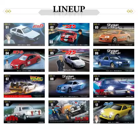 TAKARA TOMY Tomica Premium Unlimited Back To The Future De Lorean Time Machine The Fast and The Furi