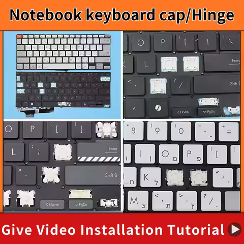 Replacement Original Keycap Key cap Hinge for ASUS Zenbook 14 OLED UX3402 UX3402Z UX3402V S13 X13 UM