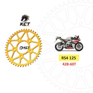 [KCT] KCT Swiss Aluminum Alloy Mute Lightweight Rear Chainring APRILIA RS4 125