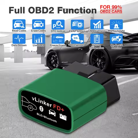 Vgate vLinker FD+ ELM327 V2.2 Forscan for ford Scanner Bluetooth ELM 327 wifi OBD 2 OBD2 Car Diagnos