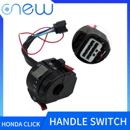 Onew Motorcycle Handle Switch For Honda Click 150 / Vario 150（Left Only）With Passing Switch Plug And Play