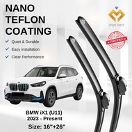 BMW  iX1 (U11) 2023-Present Premium Japan Tech Car Wiper Accessories 16”+26” Type 01/04 Clip- Includ