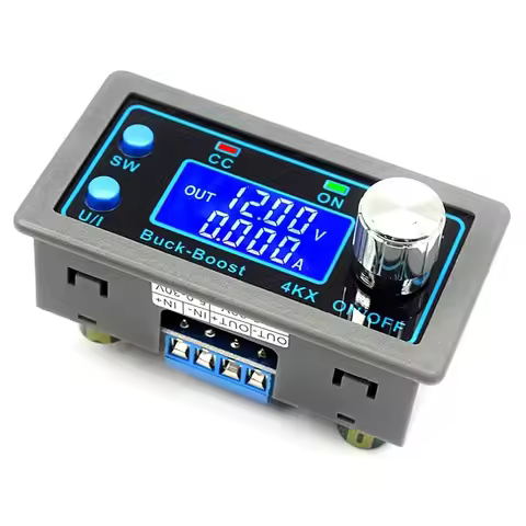 ZK-4KX CNC DC DC Buck Boost Converter CC CV 0.5-30V 4A Power Module Adjustable Regulated power suppl