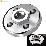 LONTIME Hexagon Flange Nut, Quick Change Metal Alloy Locking Flange Nut, Universal Hardness Screw Nut for Type 100 Angle Grinder Power Tools Accessories