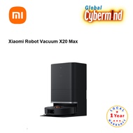 Xiaomi Robot Vacuum X20 Max - 1 year local warranty (Brought to you by Global Cybermind)