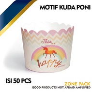 [50 PCS] Muffin Cupcake Karakter |Paper Cup Cake Muffin Karakter Lucu Kekinian | Cup Cake Muffin