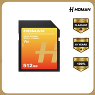 Homan UHS-II SD Card（V60） 512GB