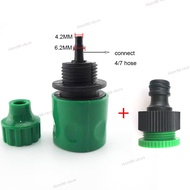 4/7mm 8/11mm Hose Barbed 4/7 Hose Quick Connectors Garden Water Tap Irrigation Drip Irrigation Quick Coupling Tools WB5SG
