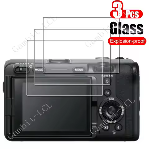 3PCS Tempered Glass For Sony ILME-FX2B FX2B ILME-FX3A FX3 FX3A A6700 A6400 A6300 A6000 ZV-E1 Camera 