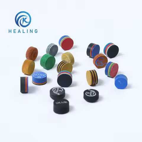 Tips of Billiard Cue Pigskin Tip M S H Billiard Accessories Replacement Play Cue Tips Billiard Rod P