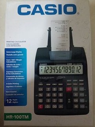 Casio 計數機 printing calculator