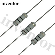 10pcs 3W Carbon film Resistor Four Color Circle 1R 1.2R 1.5R 1K 1K2 1K5 10 12 15 100 120 150 R K Ohm