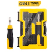 Bộ Tua Vít Sửa Chữa Đa Chức Năng Deli 30 Đầu Vít Cao Cấp - Chất Liệu Siêu Bền Thiết Kế Gọn Nhẹ Tinh