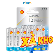 Pin tiểu AA và AAA vỹ 4 viên chính hãng SHELL