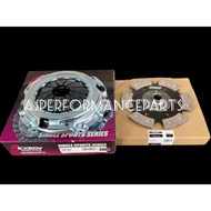 HONDA DC5 EP3 FD2R K20A TRINITI RACING 6 PUCK CLUTCH PLATE WITH EXEDY RACING CLUTCH COVER