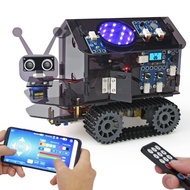 straysnail 4WD Programming Robot, Coding Robot for Arduino for Uno R3, IR Infrared and App Remote Control (iOS and Android), STEM Toy Gift for Kids Adults Teens