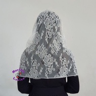 Mantilla Catholic Church Mass Veil Catholic Veil - RosaliaINFINITY.