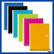 Kokuyo Soft Ring Notebook A5 Dot Lined 6 Colors Set - 6 Pack