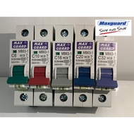 MaxGuard MCB 6A, 10A, 16A, 20A, 32A