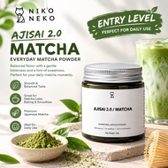 [Beginner]Niko Neko Ajisai 2.0 Matcha Everyday Matcha Powder 20g Entry Level for Daily Use