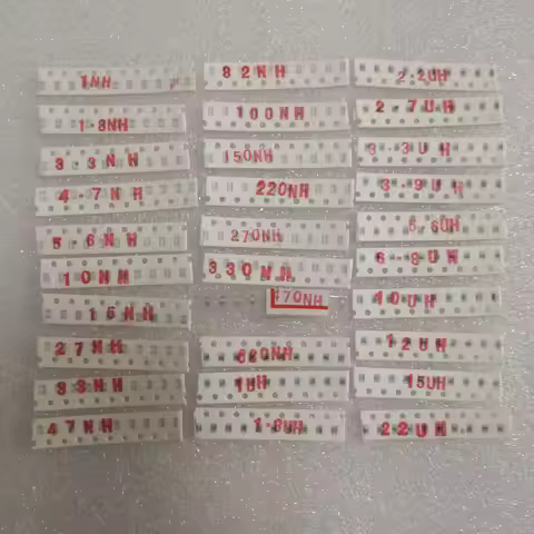 0805 SMD Inductor 30valuesX10pcs=300pcs/LOT 1NH-22UH Electronic Components Package Inductor Assorted