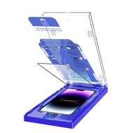 Kính cường lực iPhone có con lăn tự dán ROLLER BOX - Khung dán tự động màn hình điện thoại - Đủ dòng