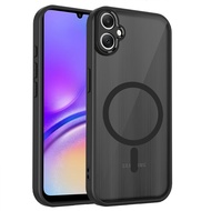 Casing for Samsung Galaxy F05 4G SamsungF05 SM-E055F Phone Case Magnetic Adsorb Wireless Charging Fr