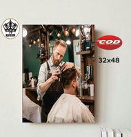 POSTER TEMA BARBERSHOP/POSTER DINDING BARBERSHOP/POSTER BARBERSHOP/POSTER DINDING RUMAH/WALLDECOR