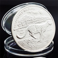 Commemorative Coin Animal Coin Cheetah Commemorative Coin Coin Gold Silver Coin Commemorative Medal 