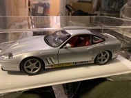 1/18 UT Ferrari 550 Maranello 銀色 Car & Driver Magazine 試車仕樣