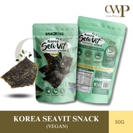 Seaweed SeaVit Snack Original / Korea Sea-Vit Keropok Rumpai Laut Original 50g