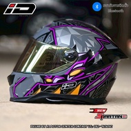 New! หมวกกันน็อคเต็มใบ ID Helmet รุ่น Spartan-BT รองรับการติดตั้งบูลทูธ ผลิตตามมาตรฐาน ECE และ มอก. 