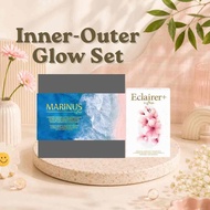 [Inner-Outer Glow Set] Marinus 5000mg Collagen Drink + Eclairer+ L-Cysteine Skin Glow Drink
