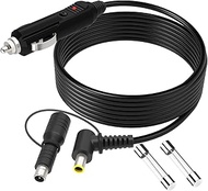 14AWG Car Charger Cable Compatible with Jackery,GRECELL,BLUETTI,Anker,GZ Yeti,Westinghouse Portable 