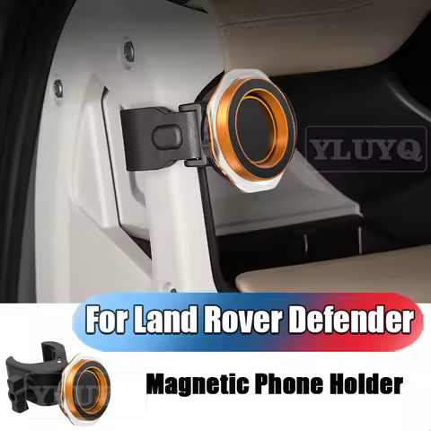 For Land Rover Defender Car Magnetic Phone Holder, Gravity Cup Holder, Multi-Angle Adjustable Naviga