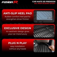 Fusion R 5D Car Carpet for All New Pajero Sport Premium Car Carpet New