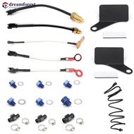 DREAMFOREST Motorcycle Instrument Accessories Water Temperature Gauge Connector Extension Line Water