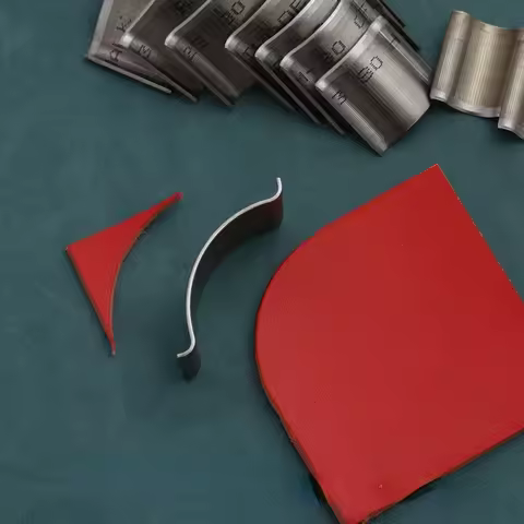 10 Size Shallow Round Leather Cutter 1/4 Circle Cutting Die Belt Notebook Wallet Corner DIY Punching