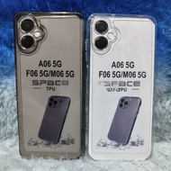 Case Transparent SpaceOriginal Samsung A06 5G/M06 5G/F06 5G Silicone 2.1MM+Protec Camera Clear black
