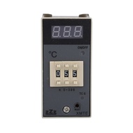 【Pre-order】 K Type Relay Digital Thermostat 48x96mm Display 0-399 Celsius Temperature Controller For
