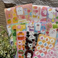 Khalishop-20pcs mini sticker cartoon shiny deco sticker deco sticker aesthetic sticker cute sticker 