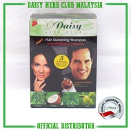 Daisy Herb Club Hair darkening shampoo Black/Brown Set of 10 Packets
