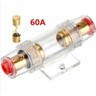 Fuse Holder 60A Car Audio Amplifier Fuse Holder