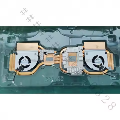 RTX 4090 CPU GPU Thermal Heatsink Cooling Fan For MSI Vector GP78HX 13VI MS-17S1 New Gaming Notebook