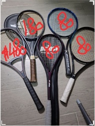 中古網球拍 Wilson Prince Dunlop Pro Kennex Rossignol，中古品各有損耗，完美者勿議，全走$800