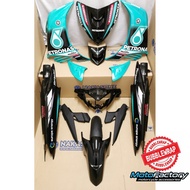 Cover Set Yamaha LC Lc135 V6 NEW PETRONAS SRT BLACK