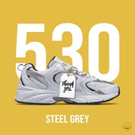 530 White Silver Navy Sneakers Clever Man Store Y2BH