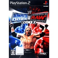 (PS2 DVD GAMES) WWE SMACKDOWN VS RAW 2007